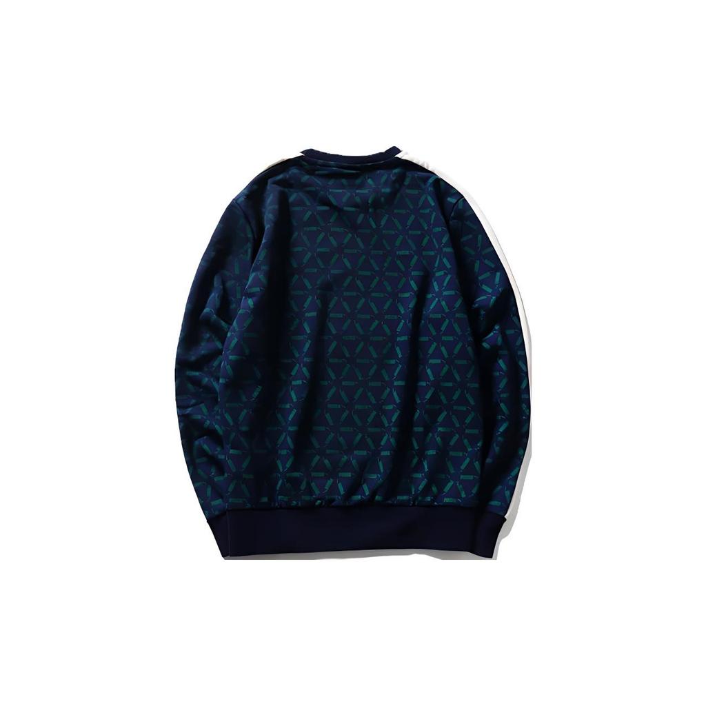 Puma Bedrucktes Rundhals-Sweatshirt Herren Tops Blau 579707-02
