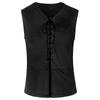 European & American Retro Medieval Costume Lace-up Shirt Cosplay Top