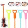 1/4pcs 20 Inch Drain Clog Remover Tool, Drain Auger Hair Cleaning Tool, Hair Cather Shower Drain Tool For Kitchen, Sink, Bathroom