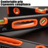 Level Tool,Mechanical Level, Bubble Vials Ruler, Aluminum Alloy Leveler Tool Shock-Resistant for Measuring Plumbing