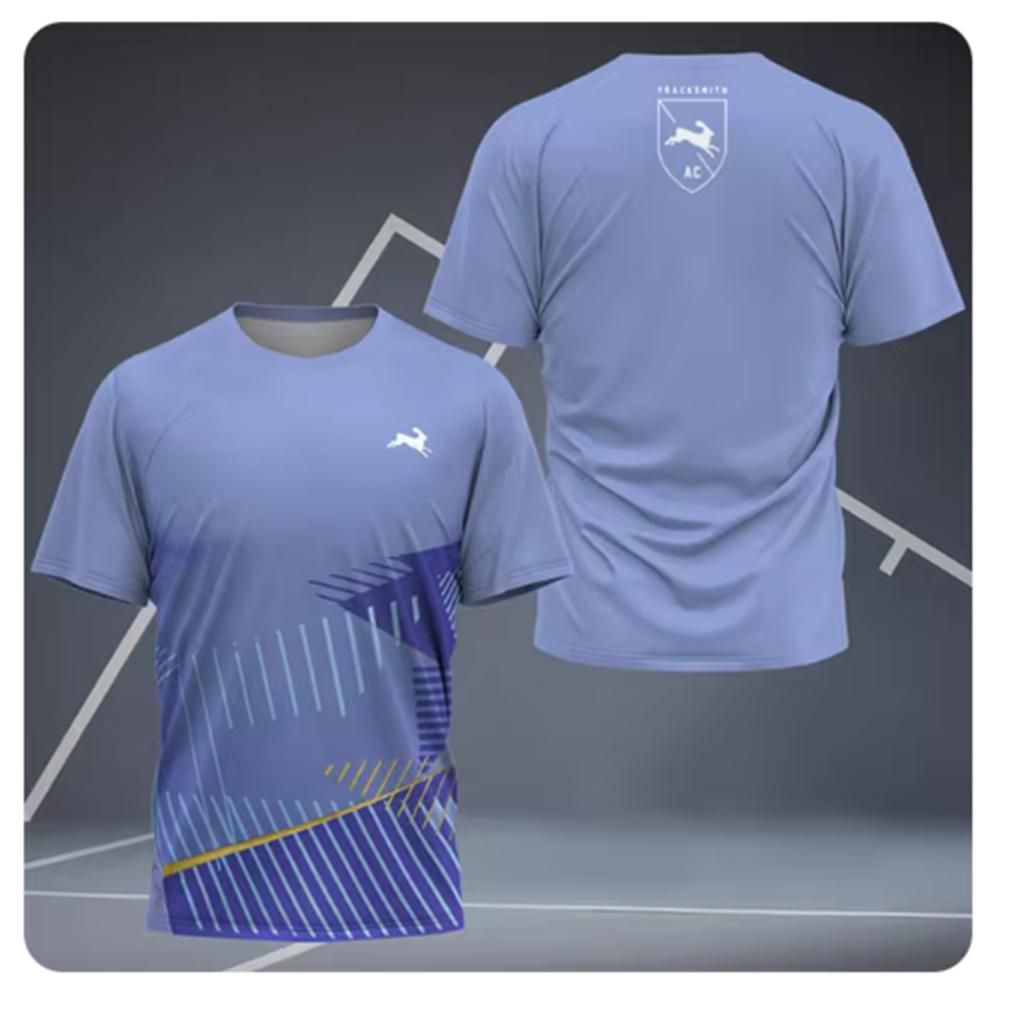 Men's Golf Sports T-shirt Badminton Training Short Sleeve T Shirt Big Size Loose Gym Fitness Outdoor Running Quick Dry Clothing