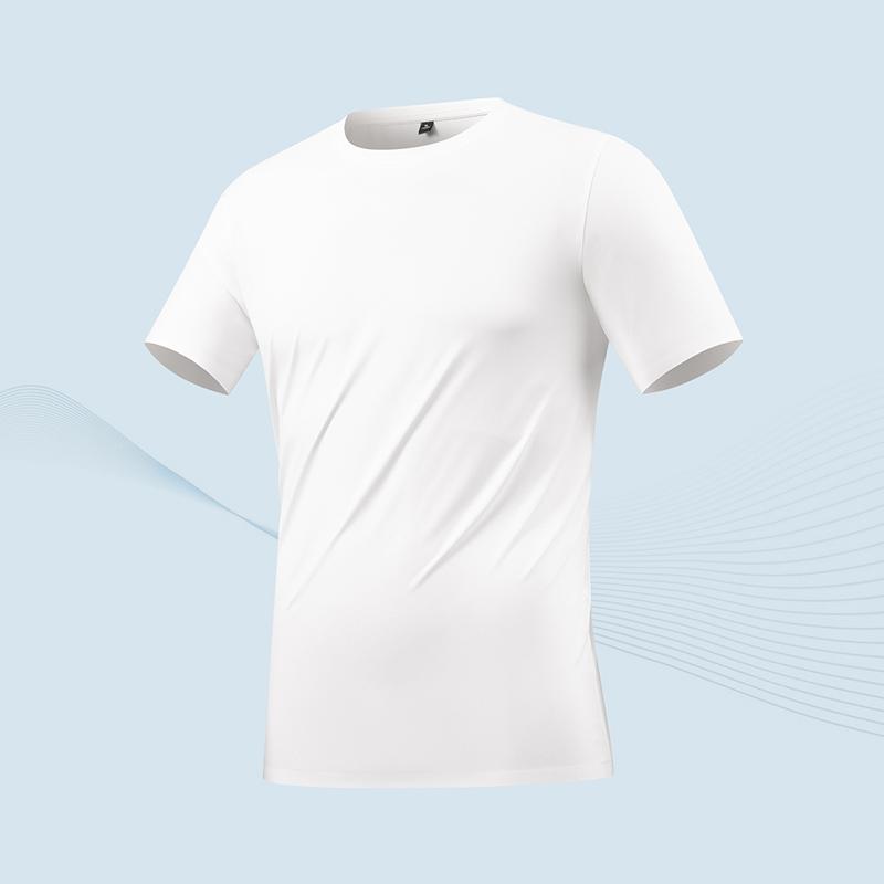 Summer Short Sleeved Men's Sports Short Sleeved Casual T-shirt Men's Casual Sports Quick Drying Short Sleeved T-shirt