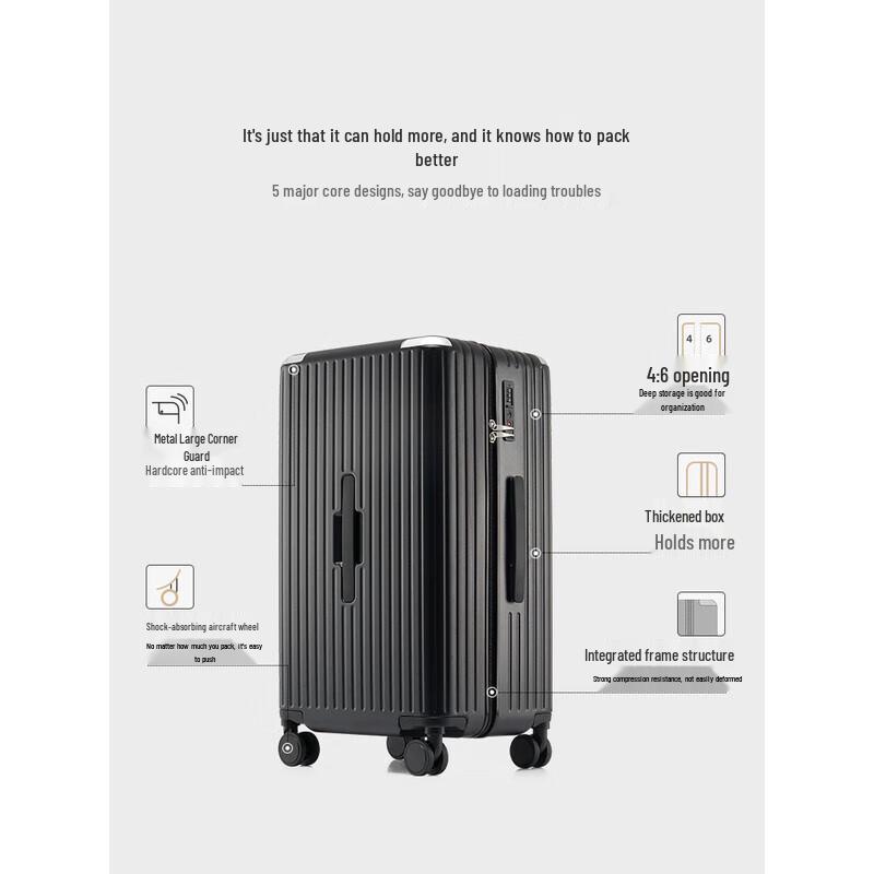 OIWAS Great Traveler Luggage 24 inches