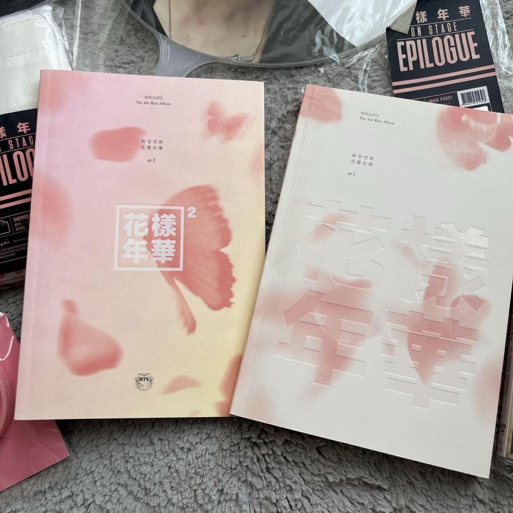 [USED] BTS Hwayangyeonhwa CD Album Notebook Poster Fan Jimin RM
