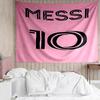 Messi's Pink  Tapestry Accessories Playroom Tapestry, for Bedroom,Livingroom, Dormitory Room Wall Decor Fan Birthday Gifts