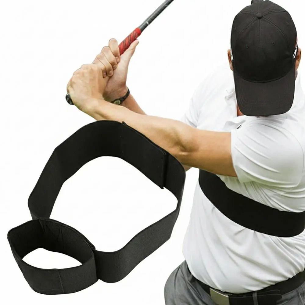 Elastic Golf Hand Posture Corrector Foldable Golf Swing Trainer  Unisex