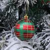 6pcs Painted Christmas Balls Pendant Shatterproof Christmas Gift Balls  Hotel Mall