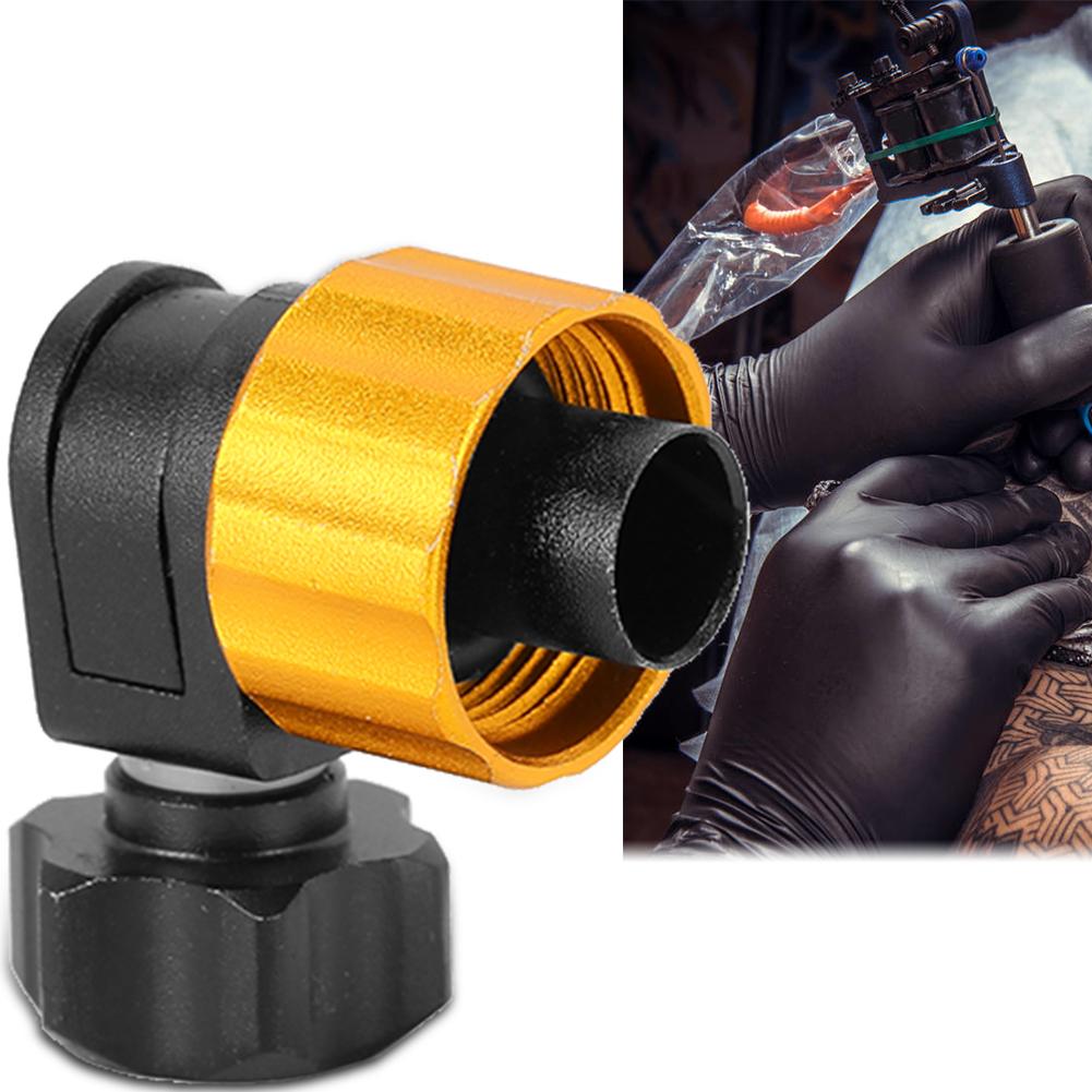 Alloy Tattoo Machine Adapter Tattoo Handle Adapter Accessory Fit for Inkjecta