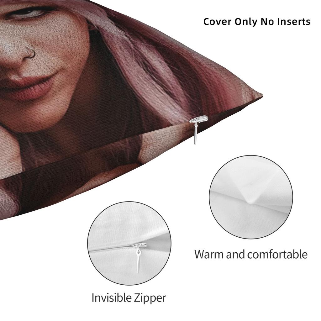 Melanies Martinez Hades Album 2026 Pillow Covers Accessories Soft Cushion Cover Decorations Pillow Case Cover Chair Multi-Size