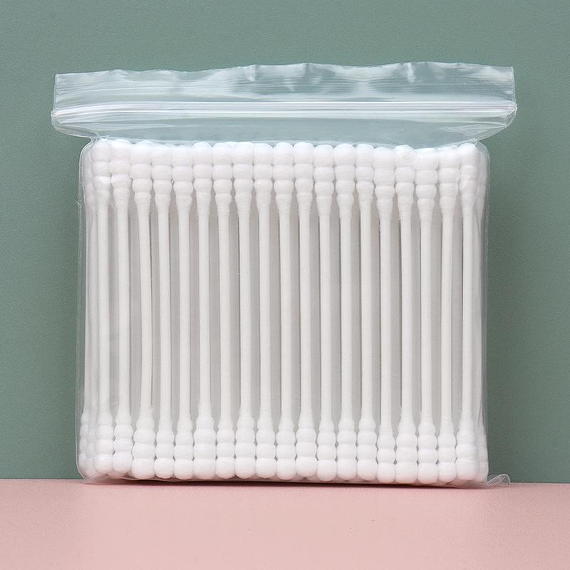 

Multi-Purpose Double-Ended Colored Cotton Swabs, 100 pcs/bag білий