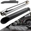 Universal Motorbike Exhaust Pipe Vintage Classic Electroplating 38-45mm Motorcycle Modified Accessories Exhaust Tail Section