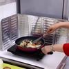 Oil-Proof, Foldable Kitchen Splash Guard for Stovetop