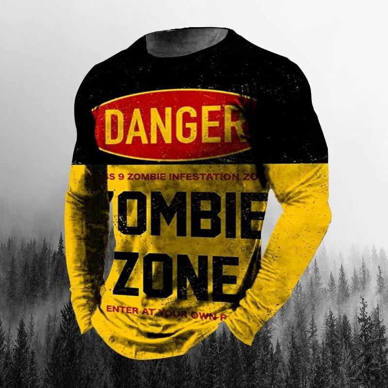 

Vintage Men s T-shirt Long Sleeve Biker Tops Tees 3D STP Oil Print Motorcycle T shirt Oversized Loose Texaco Man Clothing 3XL