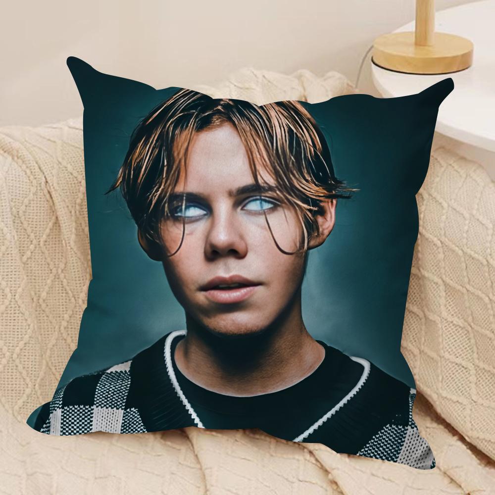 The KKid LLAROI MAYBE Cushion Cover Soft Plush Fabric DoubleSided Printed Cushion Covers for All Seasons Home Decor