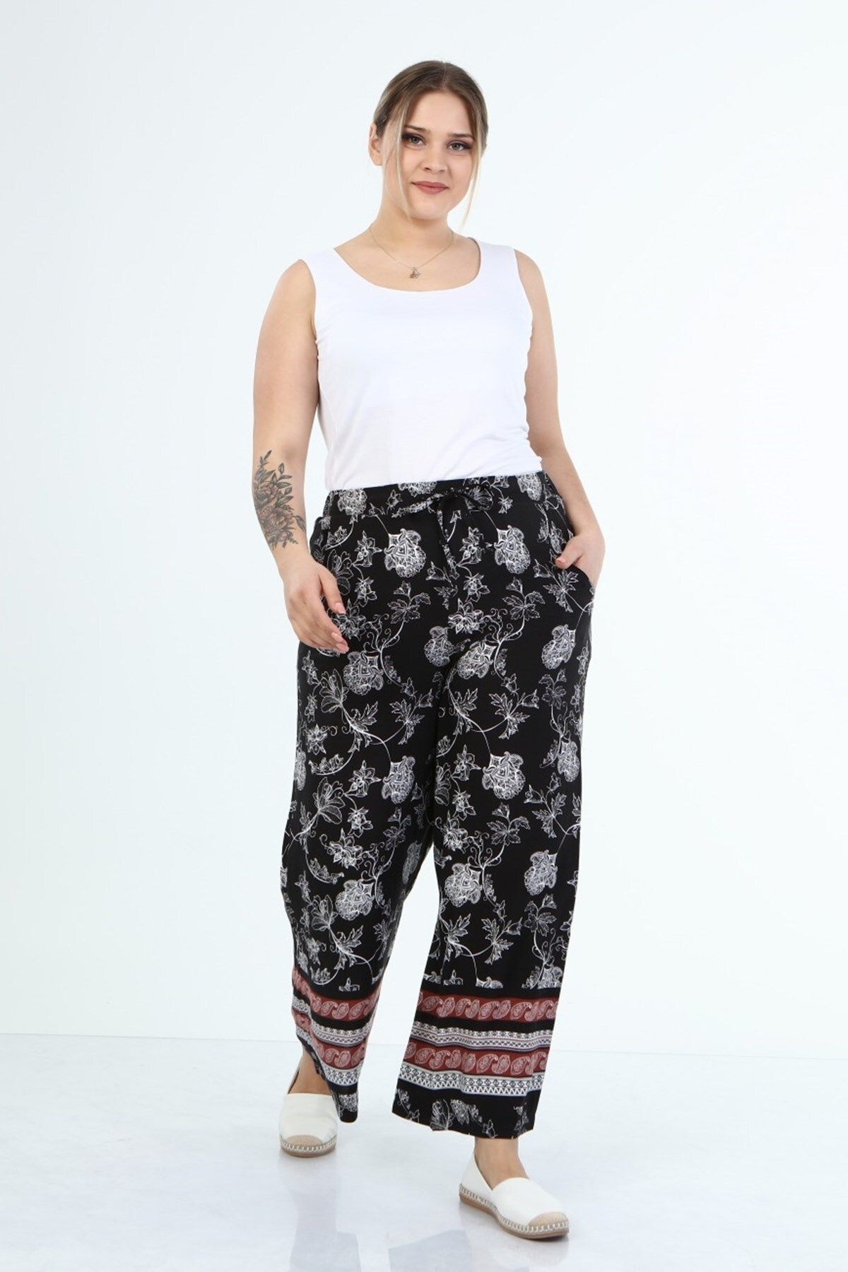 

Women s Style Plus Size Pants Wide Leg Trousers L