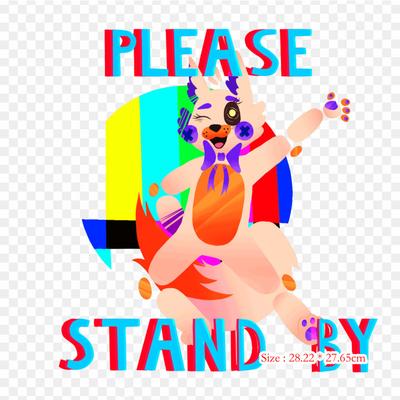 Cartoon Five Nights At Freddy's Sister Location Video Games Iron-on Transfers For Clothing Tshirt Bag Heat Transfer Stickers Iron On Patches