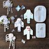 Flexible Kimono Shaped Silicone Mould Crafting Tool For Epoxy Resin Projects Beginners Jewelry Making Supplies