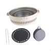 Camping Grill Wood Burner Multipurpose Tea Fire Meat Steak Grilling for Hiking Beach