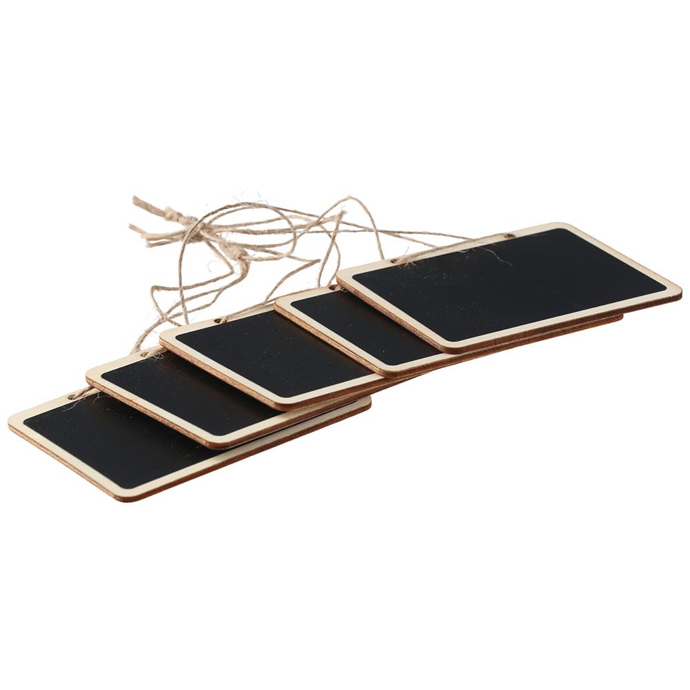 

20 шт. в упаковке 20 шт., деревянные бирки для надписей с нитками для классных досок