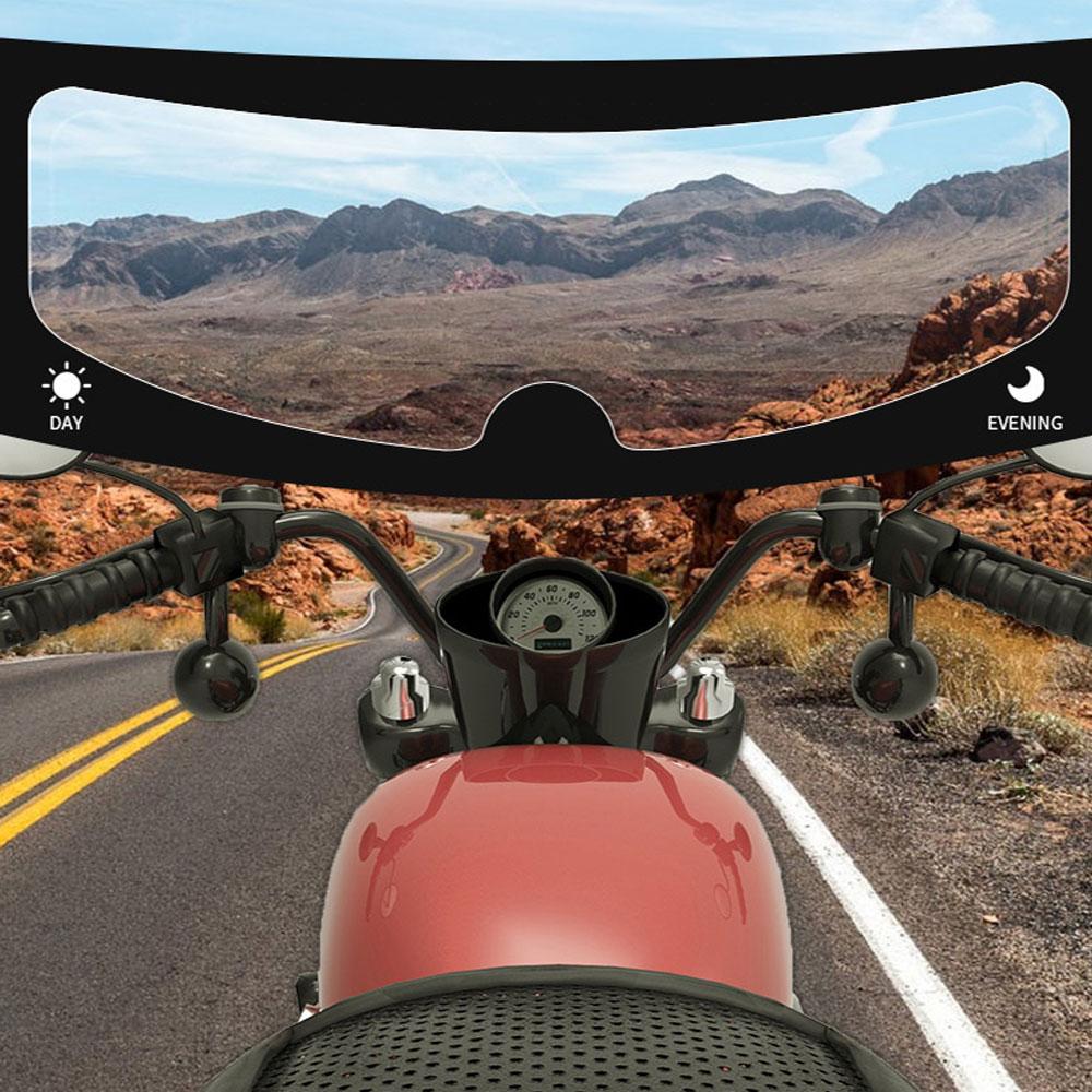 1X Universal Motorcycle Helmets Anti-fog Patch Visor Lens Helmet Lens Protective Film for Against UV Motorcycle Accessories