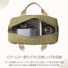 Hakuba Camera Chululu Lumo Shoulder Compact and Lightweight for Everyday 4977187005455 Bag, Bag, Olive, Use, AMZSCH-LUSBOV