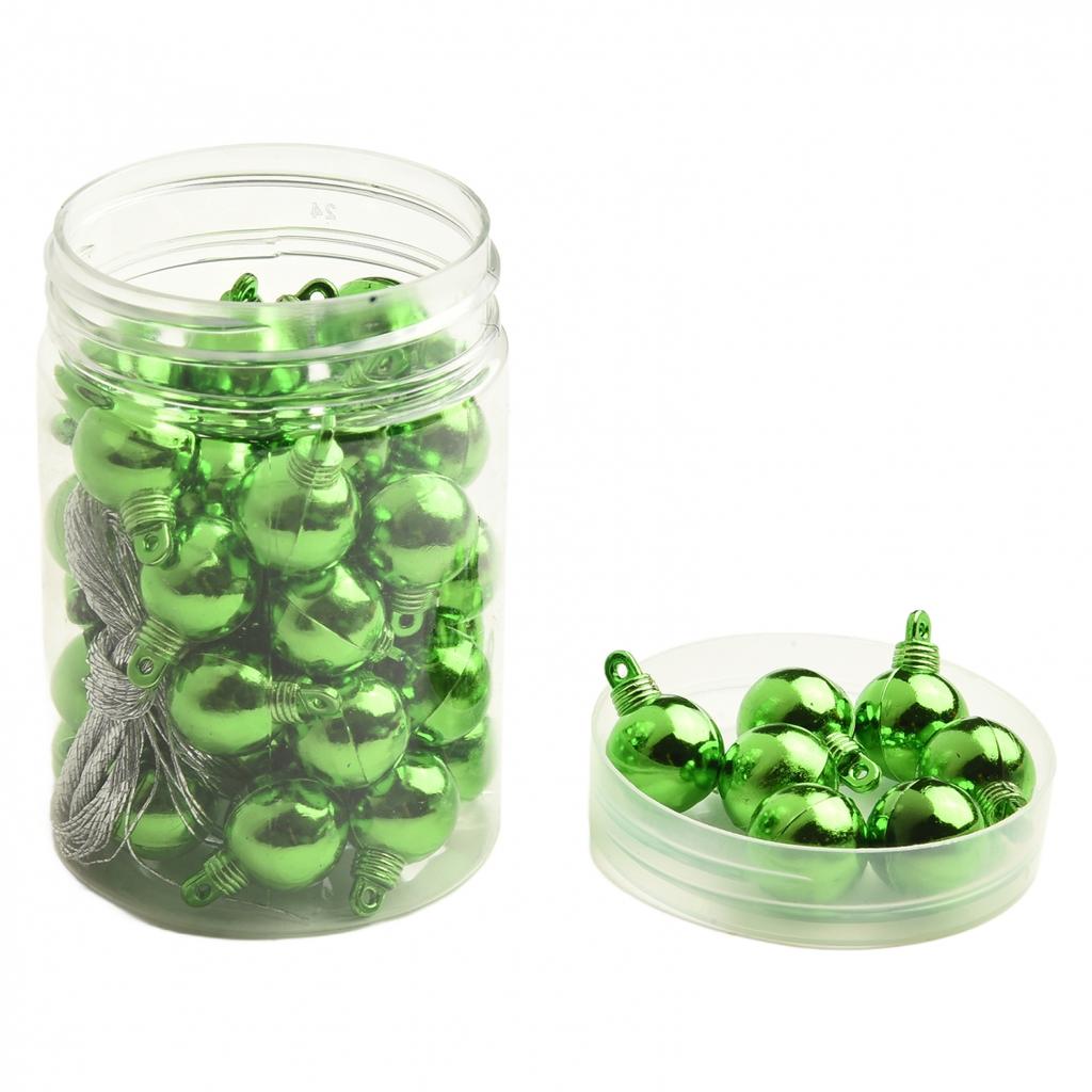 Baubles Christmas Balls Tree Decorations Cap With Rope