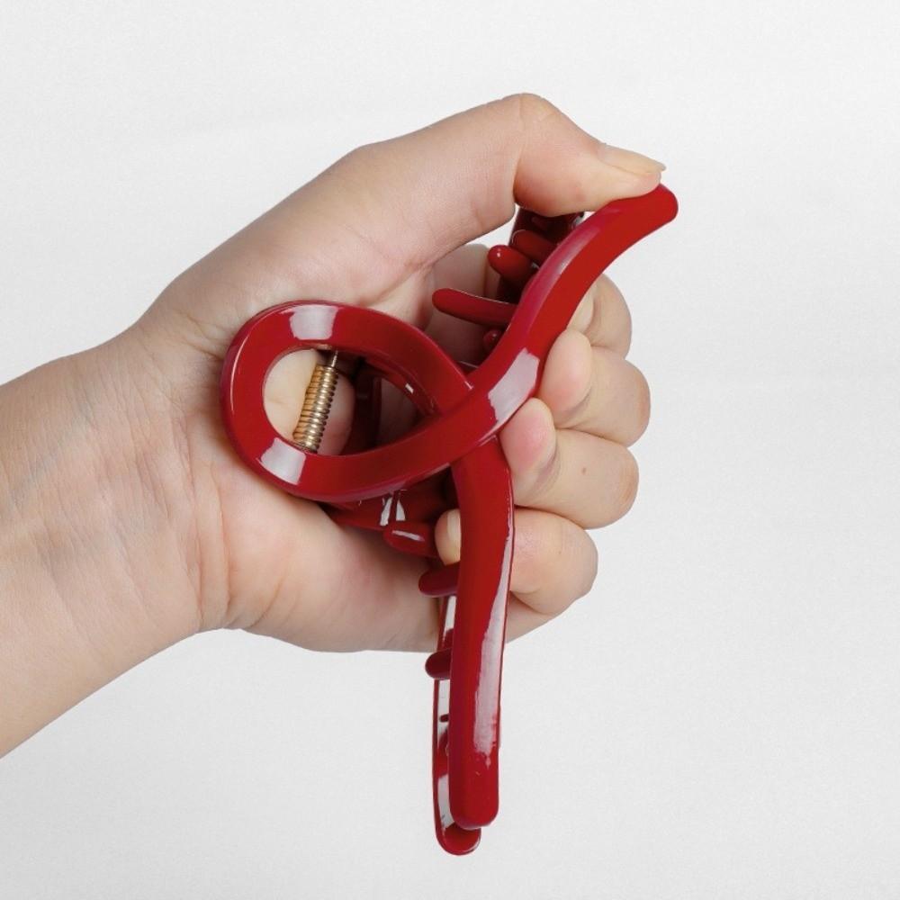 Soft Silicone Shark Clip Anti Collision Protection Hair Clips For Women