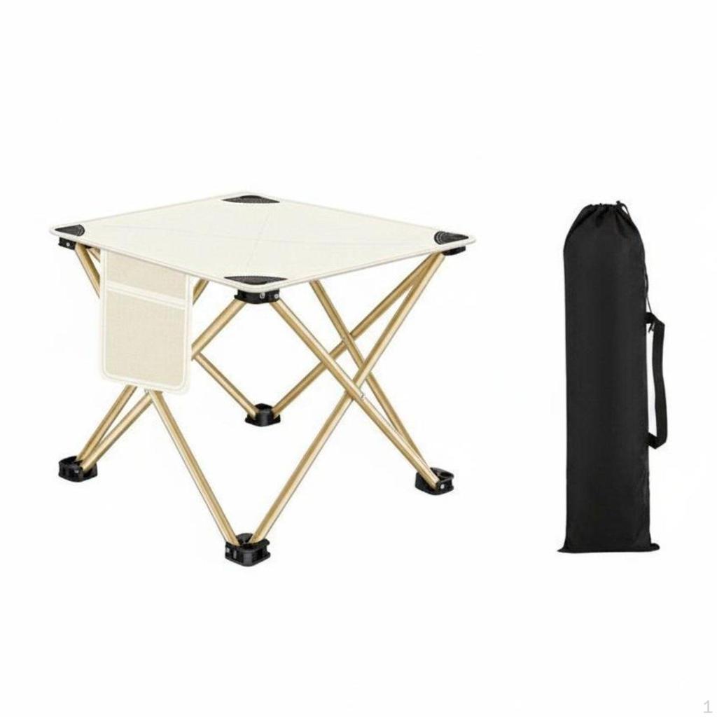 Handled Folding Stool Foldable Design Telescopic Round SpaceSaving Portable Seat for Anglers,