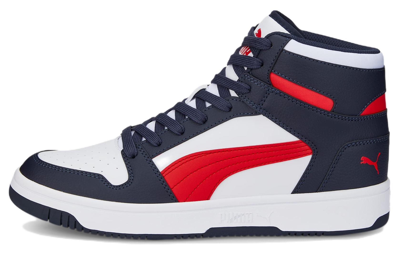 Puma Rebound LayUp Parisian Night High Risk Red 38