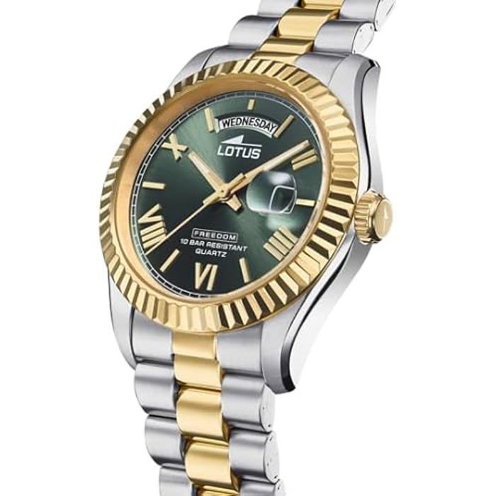 Montre - LOTUS - 18855/3 - Cuir noir - Étanchéité 3 ATM - Affichage analogique