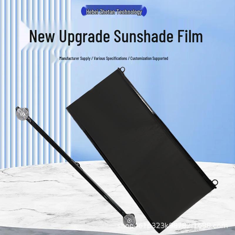 Automatic Retractable Car Sun Shade Windshield Visor Curtain Upgraded Thickened Version