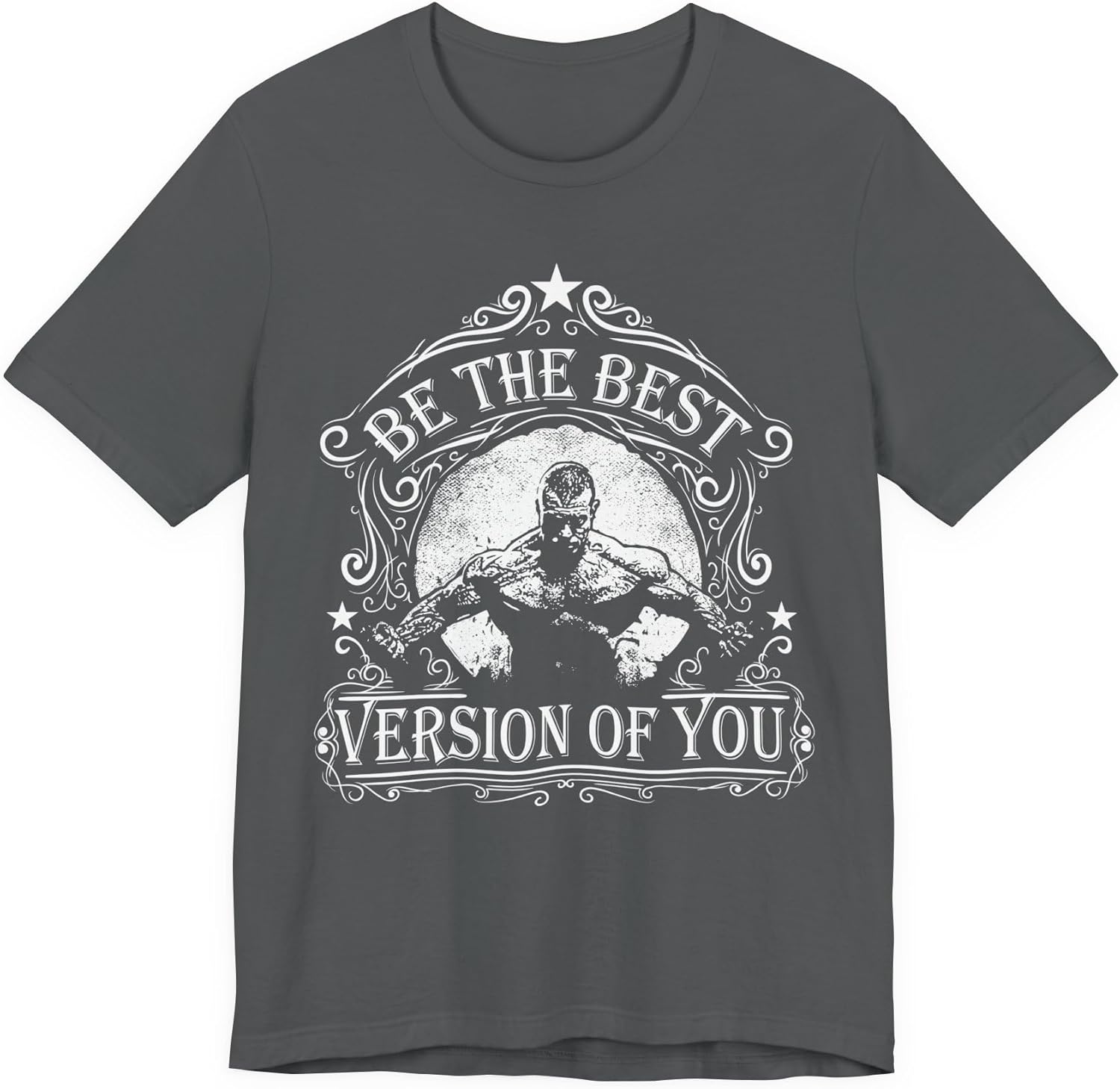 Be The Best Version of You T-Shirt Motivational Fitness Tee S разноцветный