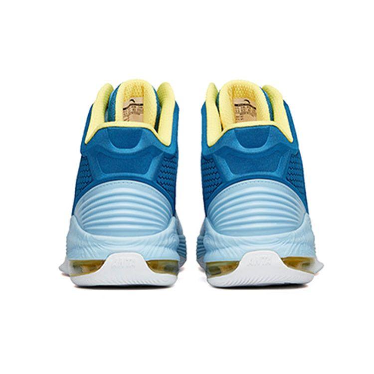 Anta KT3 Thompson III Mid Basketball Shoes Men Sneakers Blue White 112141147R-4