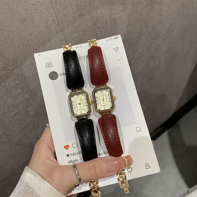 French Niche Light Luxury Square Belt Bracelet Watch Xiaoxiangfeng Women'S Watch Exquisite