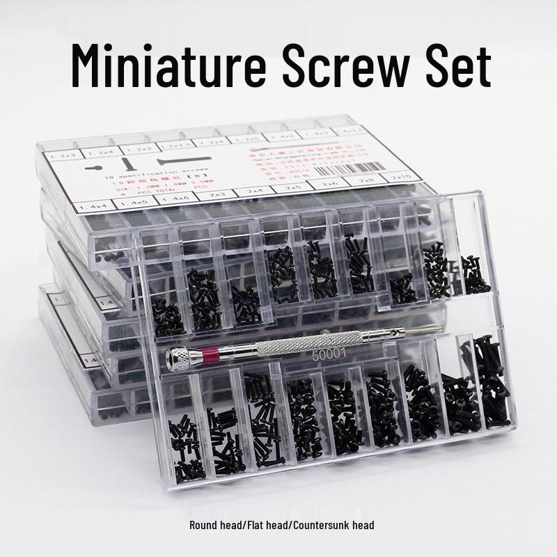 Micro Screw Set for Eyeglasses, Notebooks, Belts & Accessories Repair