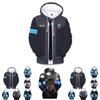 Ultimativer Komfort Detroit Become Human Connor Rk800 Hoodie Für Den Alltag