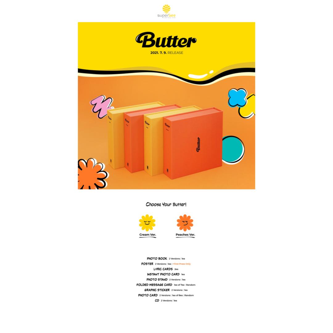 

[Superbee][Корея] Альбом BTS Butter