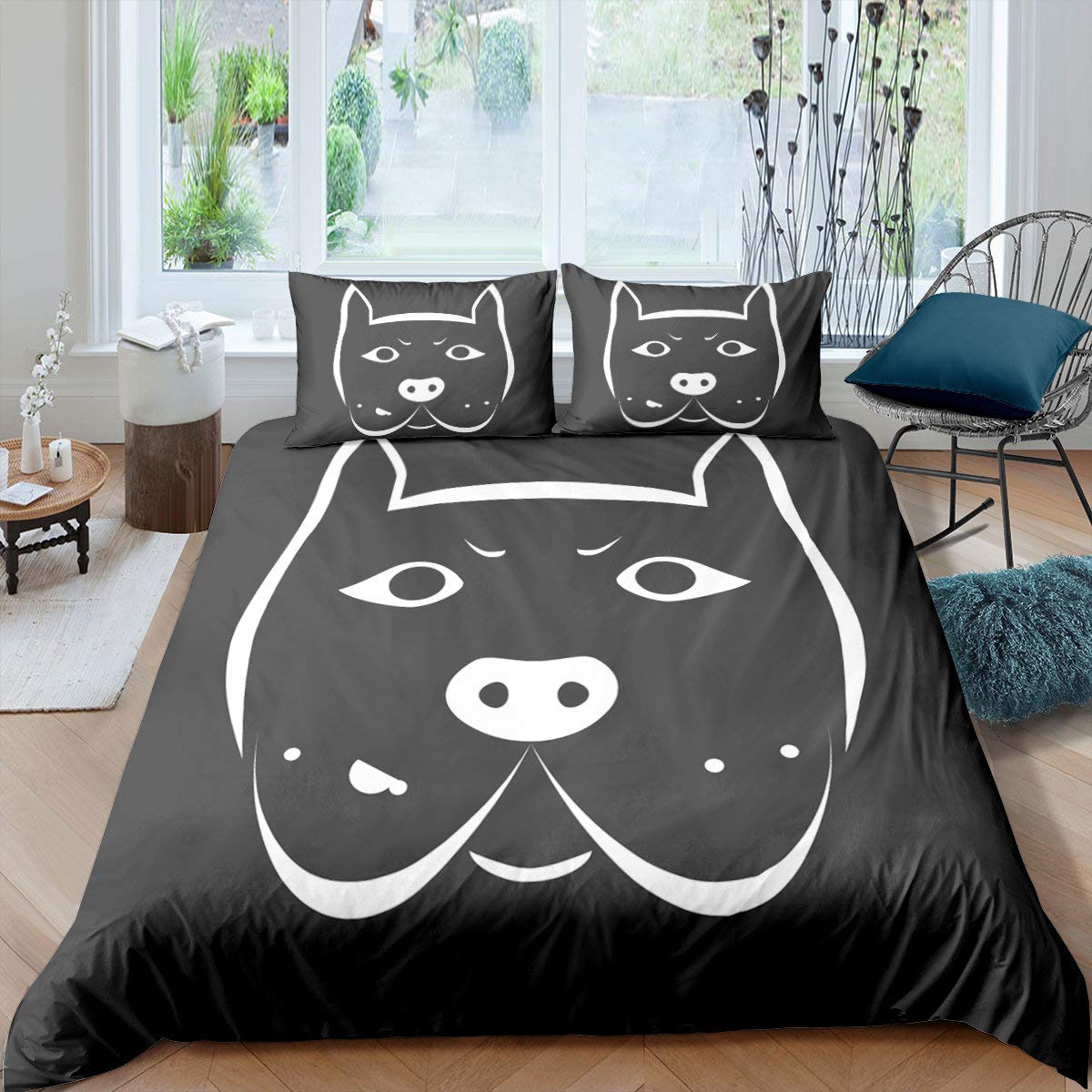 

Cartoon Kawaii Pig King Queen Duvet Cover Happy Farm Animal Bedding Set Pink Piggy Quilt Cover 2/3pcs Polyester Comforter Cover EU single(135x200cm)