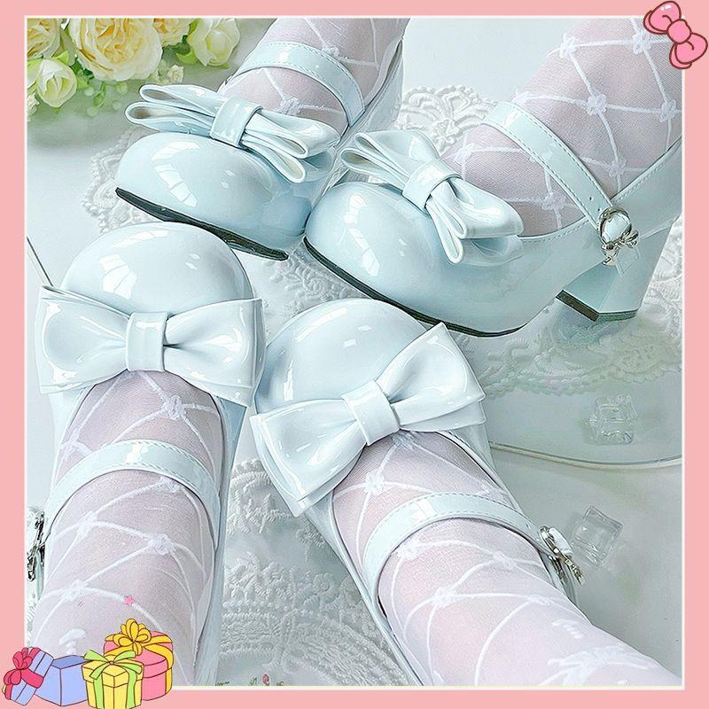 Daily Sweet Lolita Round Head Small Leather Shoes Year Cute Vitality Small Man Looks Tall Mary Jane Shoes