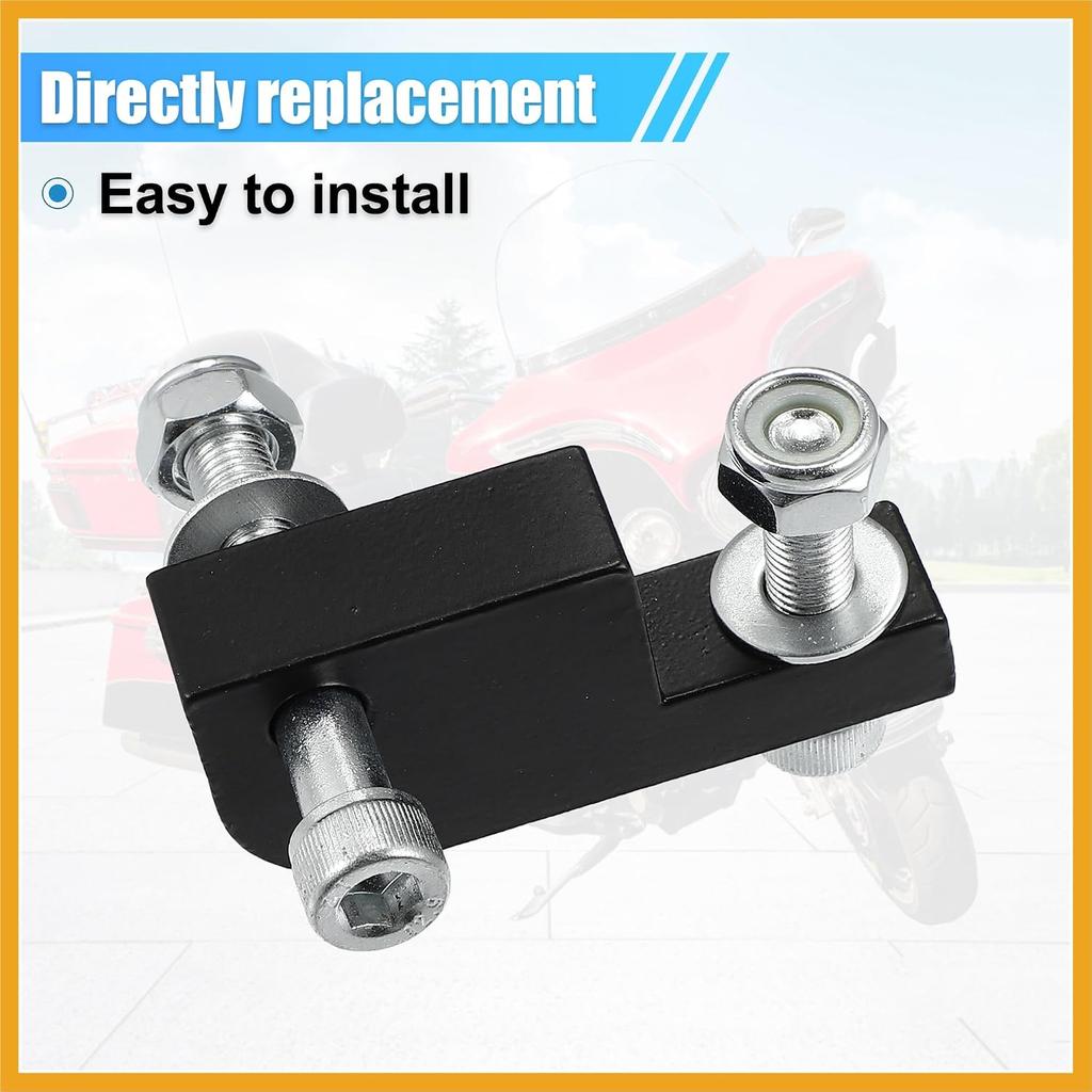 1 Set Headlight Extension Block for Harley Davidson Dyna T-Sport 39-49mm Fairing Front End Headlight Mounting Block Replacement