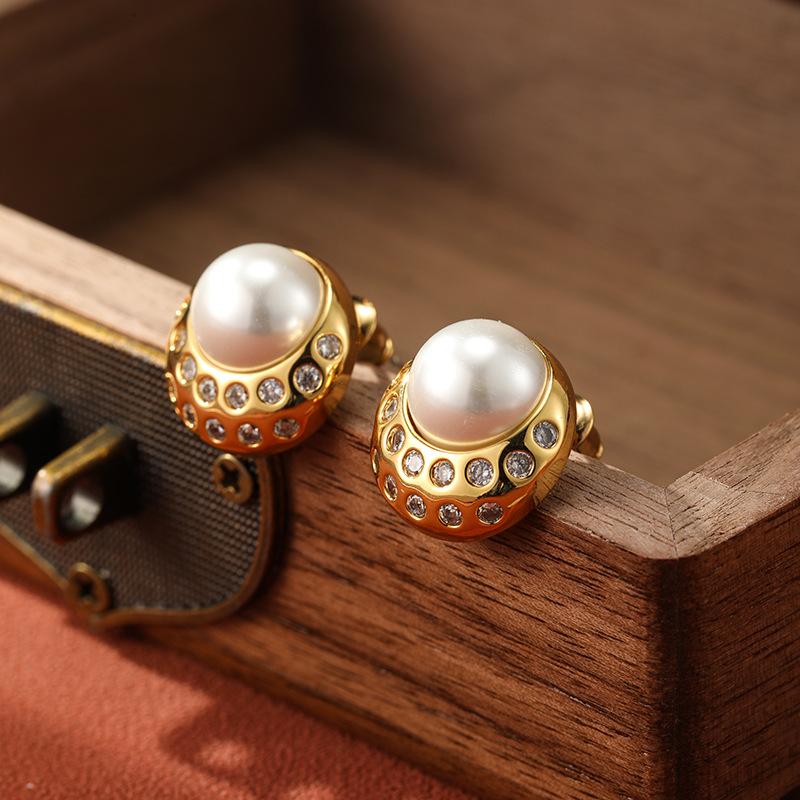 

Женские серьги в элегантном винтажном стиле, дизайн «легкая роскошь», модные и универсальные, нишевый дизайн