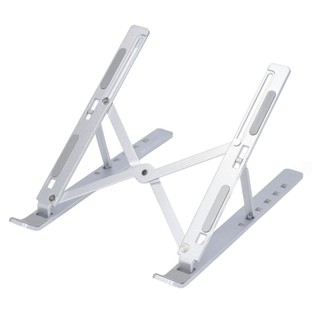 Laptop Stand Portable Adjustable Folding Ergonomic Aluminum Alloy Tablet PC Laptop Cooling Stand Riser With Storage Bag