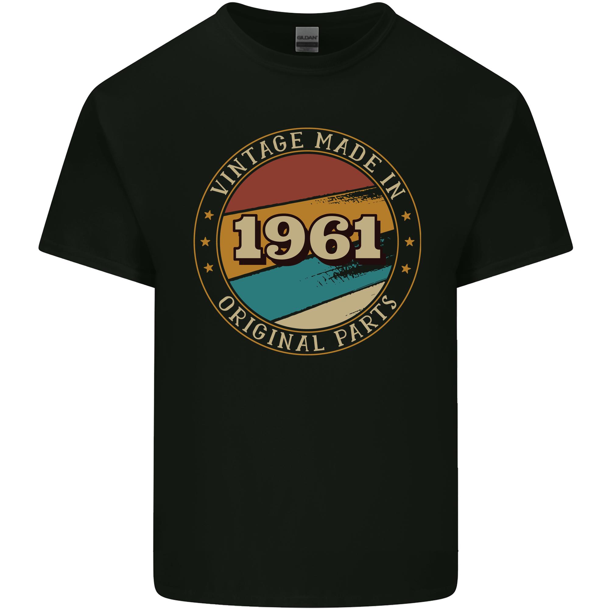 65th Birthday Vintage Made In 1961 Unisexs Light Cotton TShirt S