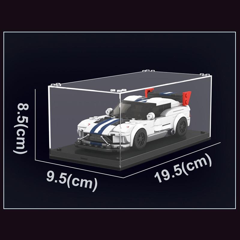 Yuxing King Educational Sports Car Building Blocks Model - Toy Car for Boys, Assembly Kit Birthday Gift 27011s.
