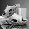 Fashion Men's Slippers Summer Outdoor Fashion Anti-slip Beach Sandals Platform Trend Couples Home Bathroom Slippers Thick Soled Sandals