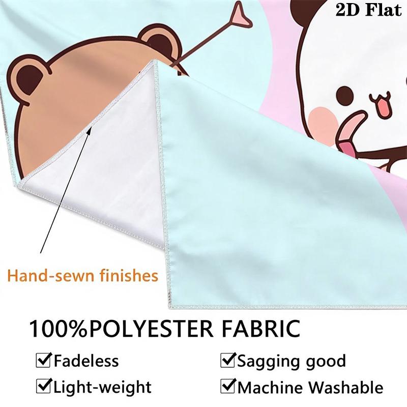 BUBU&DUDU Wall Tapestry Aesthetic Wall Hanging Printed Fabric Blanket Decorative Tapestries for Bedroom Living Room Home Decor