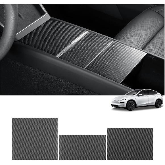

LUCKEASY 3PCS Centre Console Protective Pads for Tesla Model Y Juniper & Model 3 Highland 2025 2026 Accessories Centre Console Protector Cover Liners
