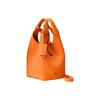 Polo Ralph Lauren Logo Solid Tote Bag Shopping Crossbody Leather Handbag Small Women Tote Bags Orange 428944657002