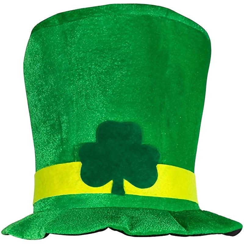 

Festival party hat Irish Festival hat Shamrock with beard hat Carnival top hat show top hat