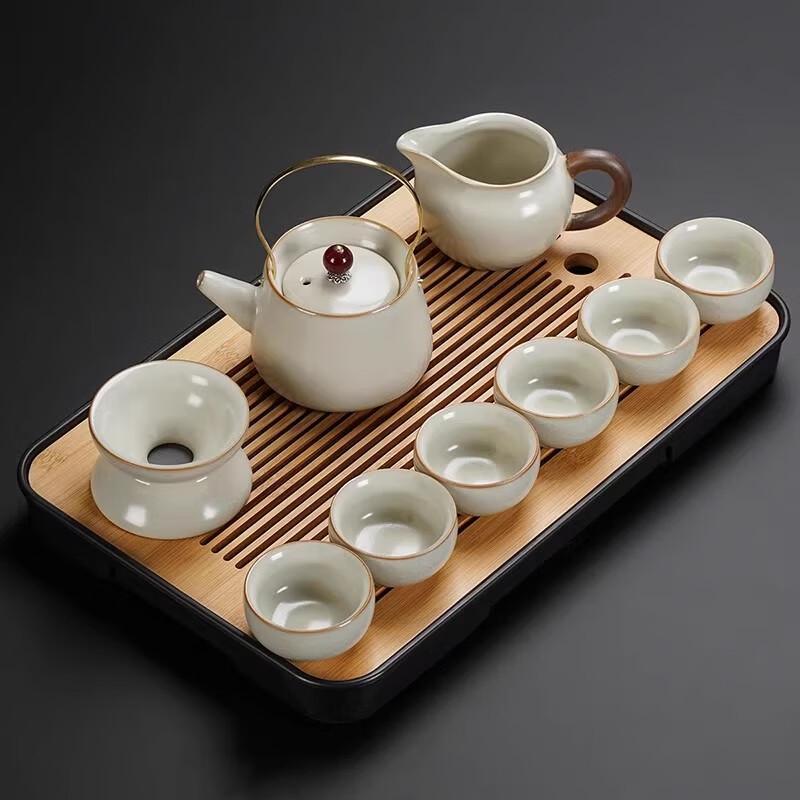 Ru Ware Ceramic Gongfu Tea Set